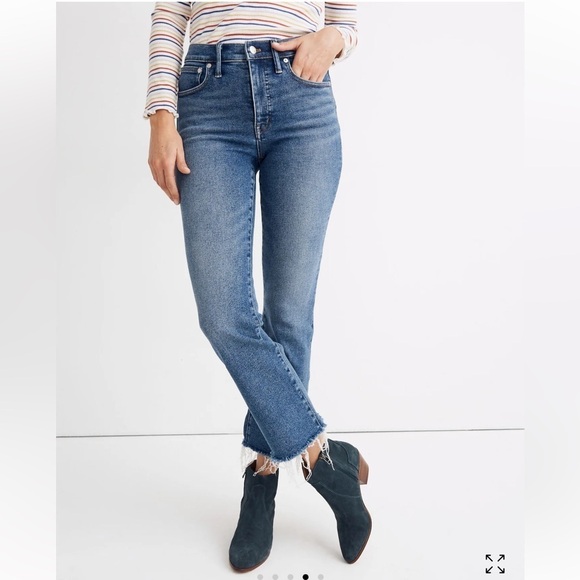 Madewell Cali Demi Boot Cut Jeans 24 P - Picture 4 of 10